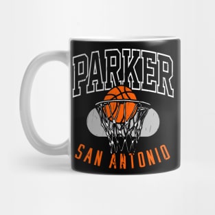Vintage San Antonio 90's Basketball Parker Mug